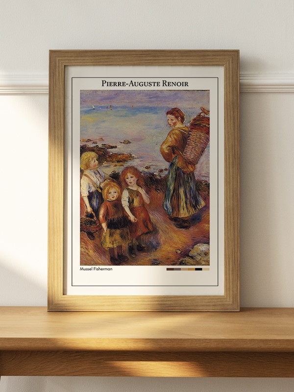 Pierre-Auguste Renoir Mussel Fisherman Poster - En İyi Fiyatlarla
