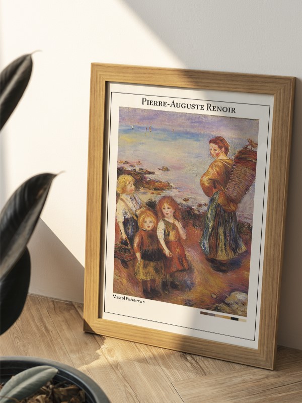 Pierre-Auguste Renoir Mussel Fisherman Poster
