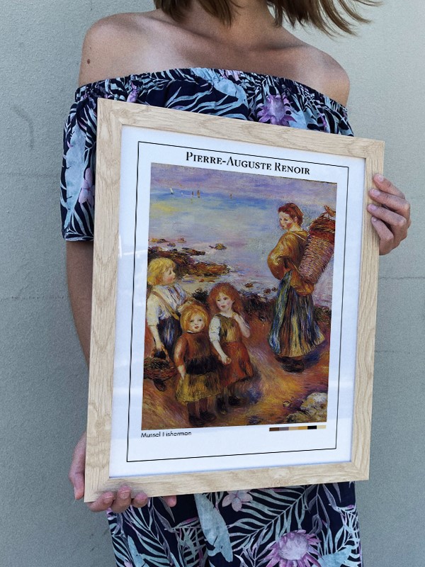 Pierre-Auguste Renoir Mussel Fisherman Poster