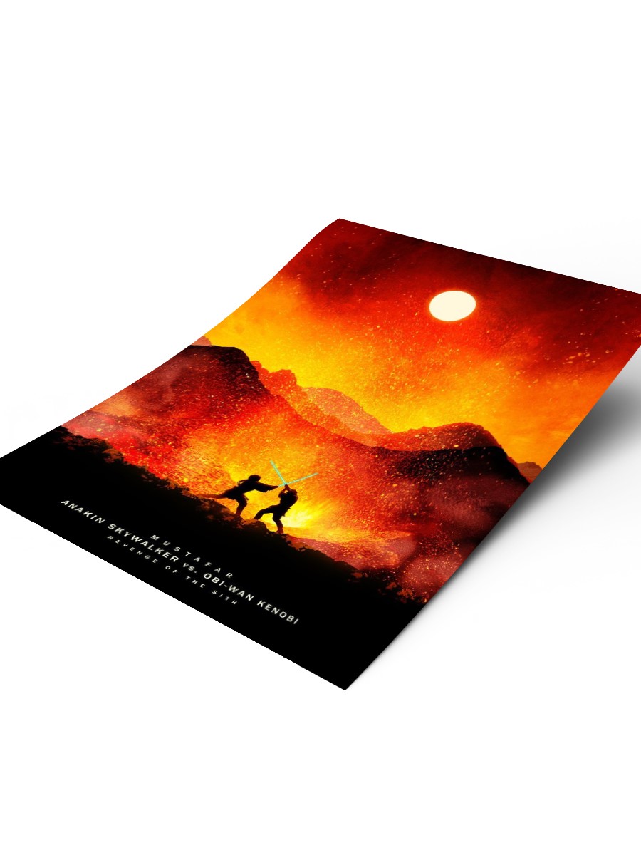 Mustafar Poster, Çerçevesiz Tv Film Poster