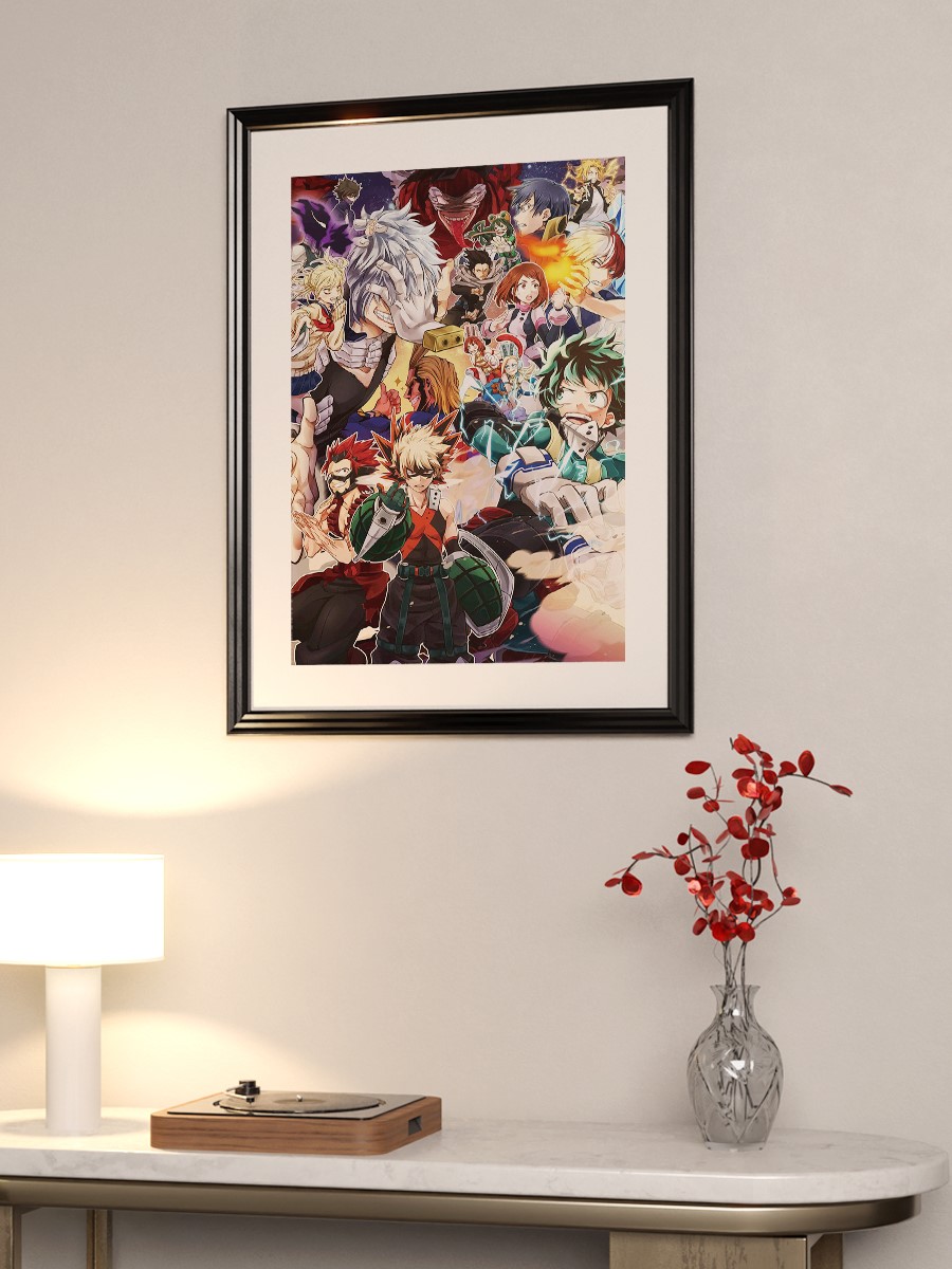 My Hero Academia Poster, Çerçevesiz Tv Film Poster