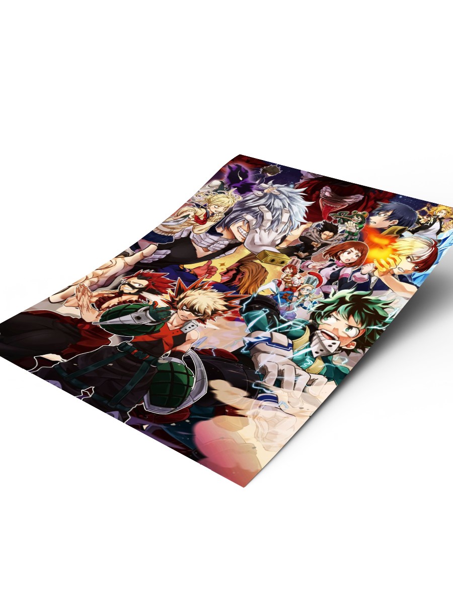 My Hero Academia Poster, Çerçevesiz Tv Film Poster