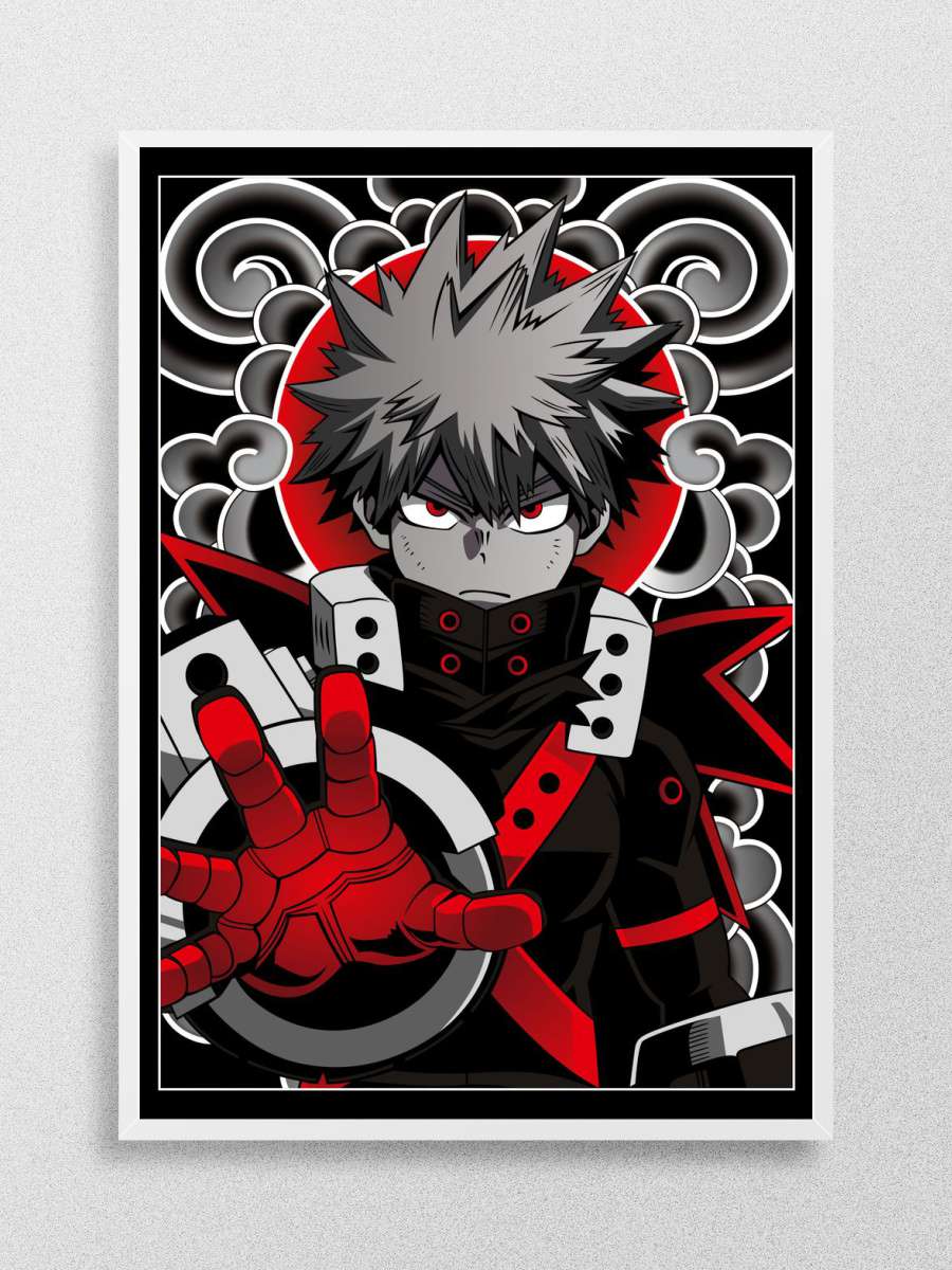 My Hero Academia Bakugo Anime Poster Çerçevesiz Yüksek Kalite Anime Duvar Poster