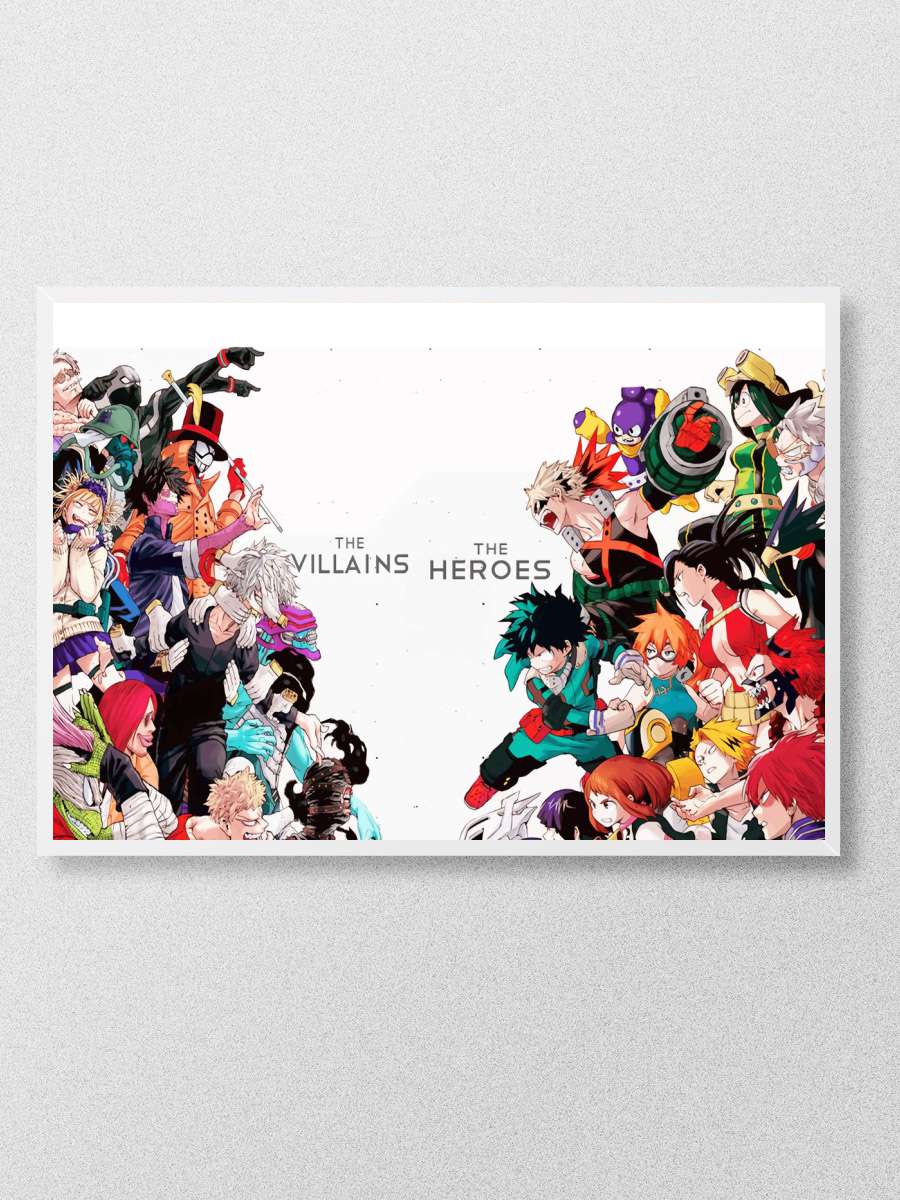My Hero Academia Anime Poster Çerçevesiz Yüksek Kalite Anime Duvar Poster - En İyi Fiyatlarla