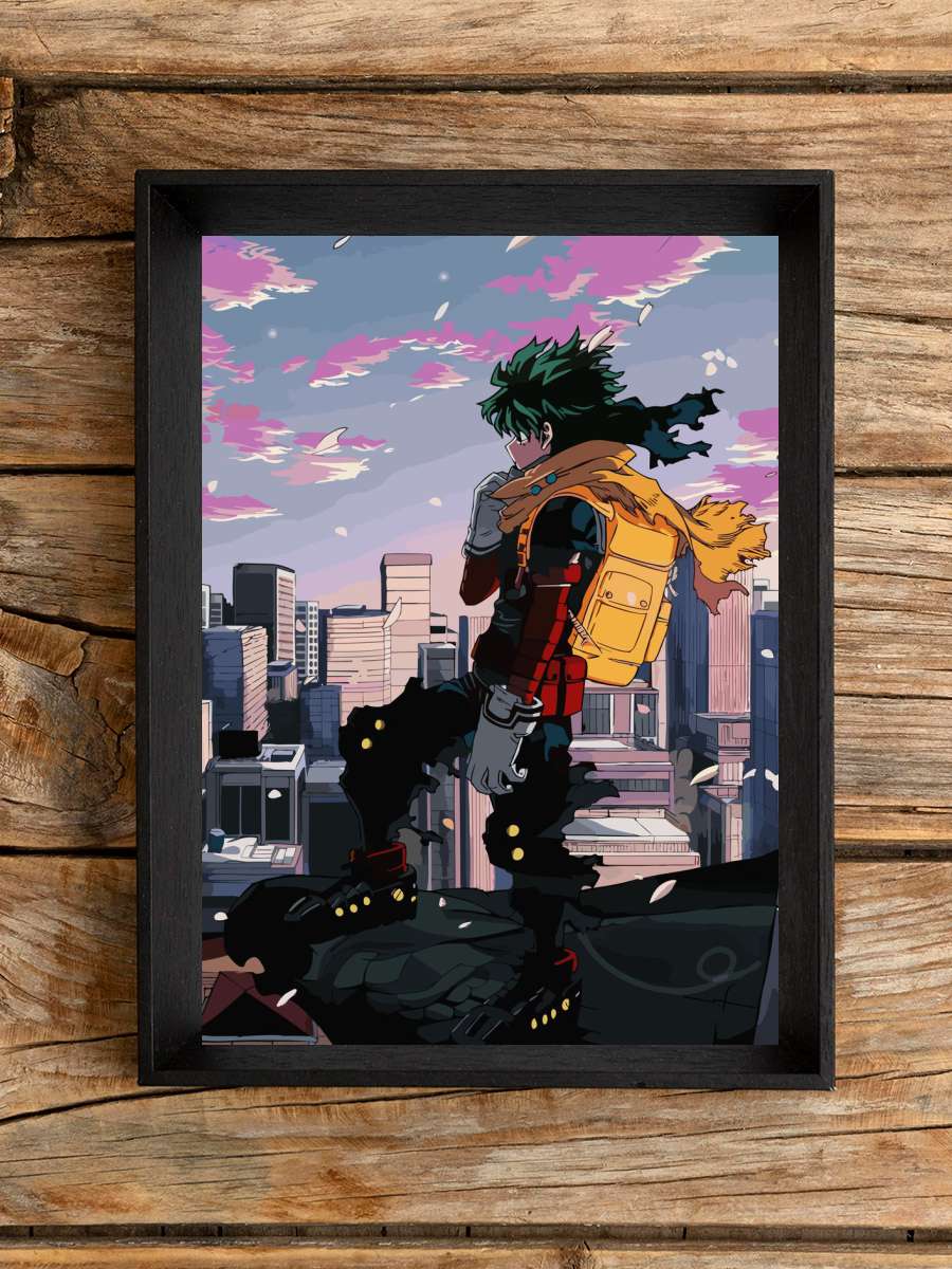 My Hero Academia Anime Poster Çerçevesiz Yüksek Kalite Anime Duvar Poster