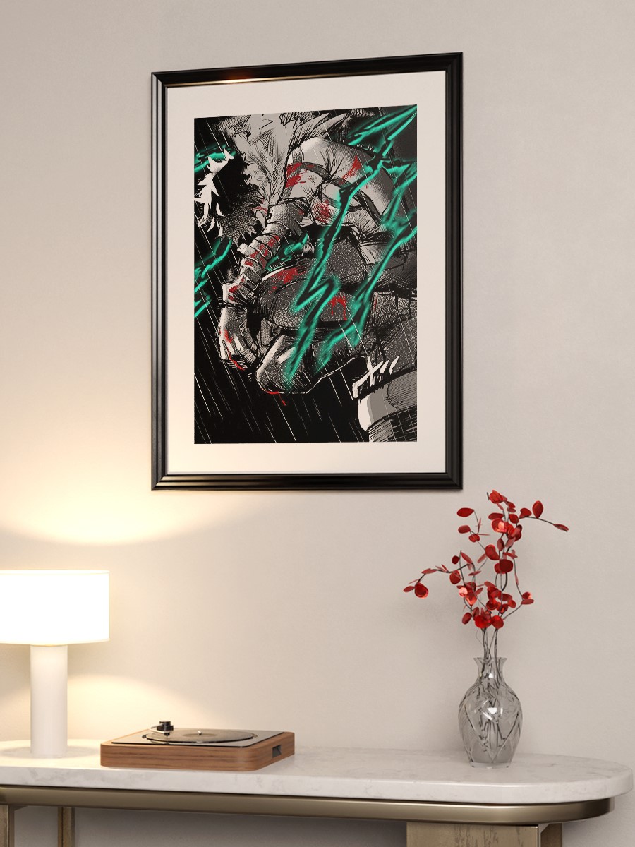 My Hero Academia Anime Poster Çerçevesiz Yüksek Kalite Anime Duvar Poster