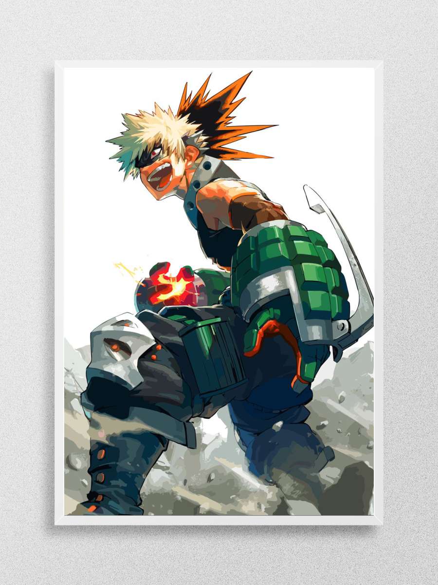 My Hero Academia Anime Poster Çerçevesiz Yüksek Kalite Anime Duvar Poster