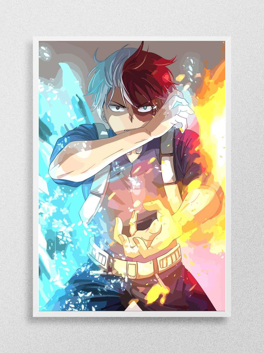 My Hero Academia Anime Poster Çerçevesiz Yüksek Kalite Anime Duvar Poster