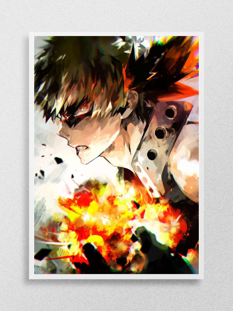 My Hero Academia Anime Poster Çerçevesiz Yüksek Kalite Anime Duvar Poster