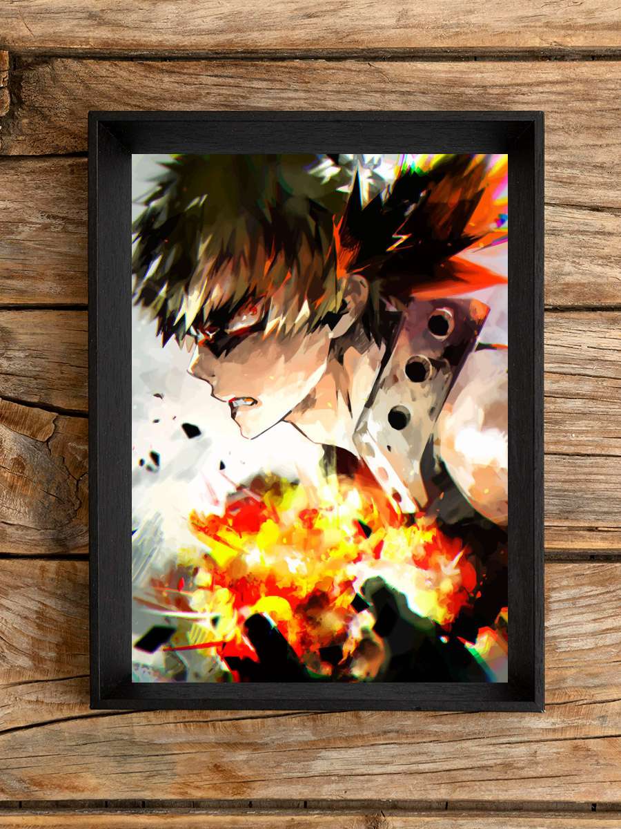 My Hero Academia Anime Poster Çerçevesiz Yüksek Kalite Anime Duvar Poster