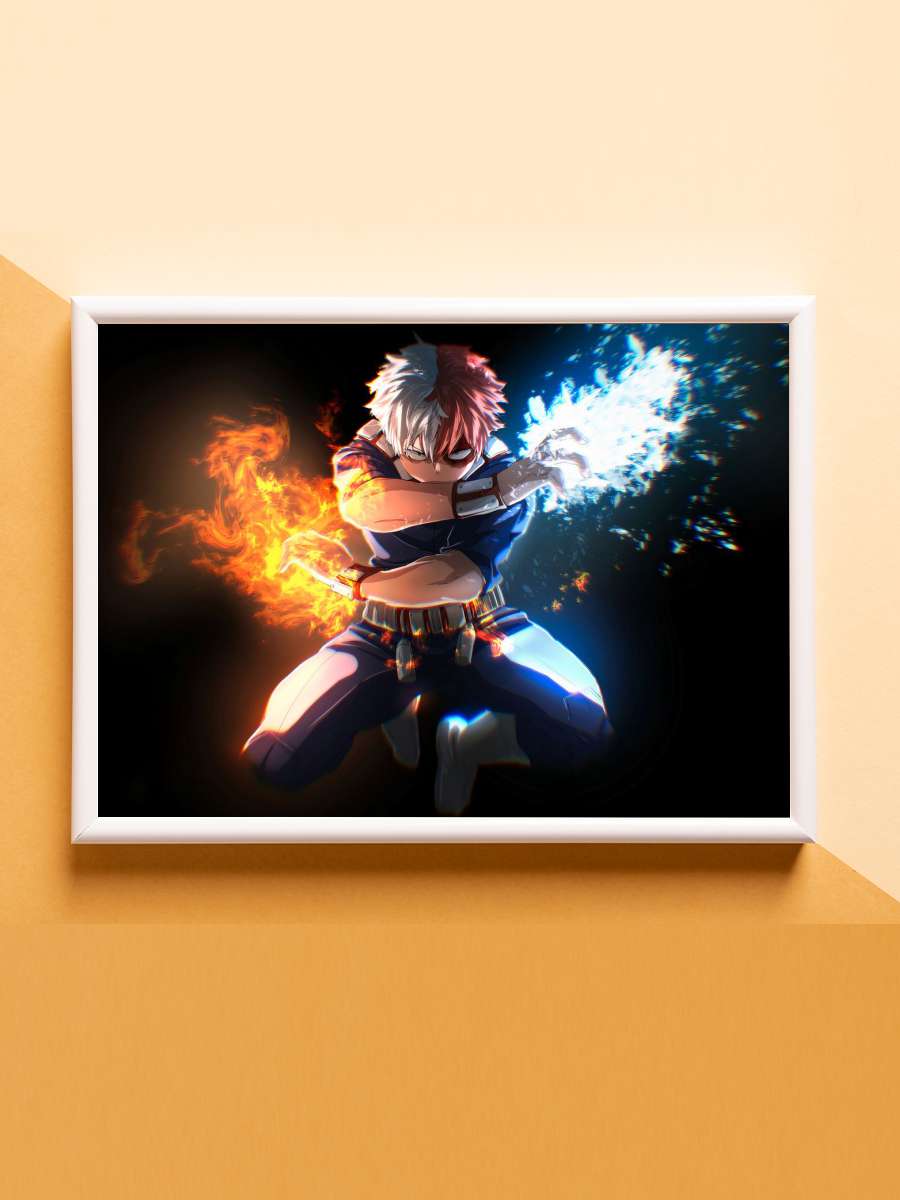 My Hero Academia Anime Poster Çerçevesiz Yüksek Kalite Anime Duvar Poster