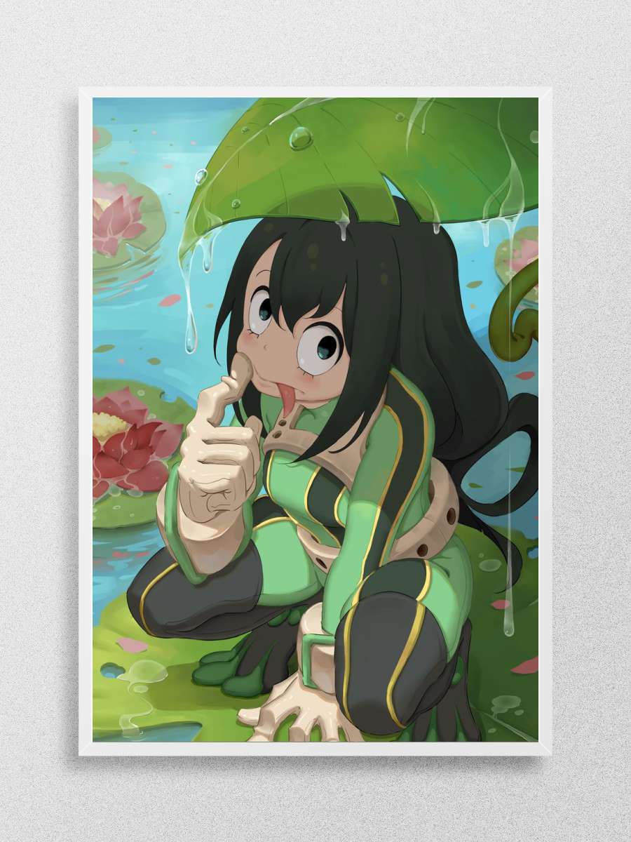 My Hero Academia Tsuyu Asu Anime Poster Çerçevesiz Yüksek Kalite Anime Duvar Poster