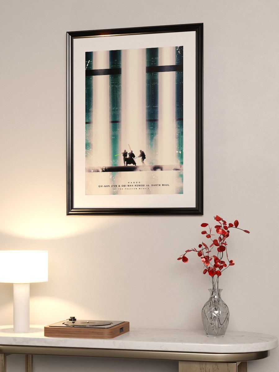 Naboo Poster, Çerçevesiz Tv Film Poster