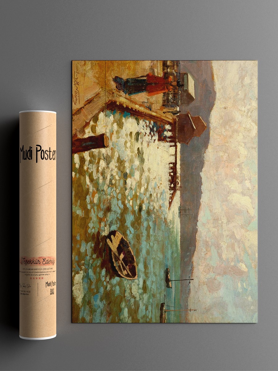 Nairn Wellington Harbor Tablo Sanatsal Ünlü Ressam Poster Çerçevesiz Yüksek Kalite Poster