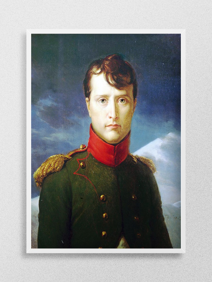 Napoleon First Consul Tablo Sanatsal Ünlü Ressam Poster Çerçevesiz Yüksek Kalite Poster