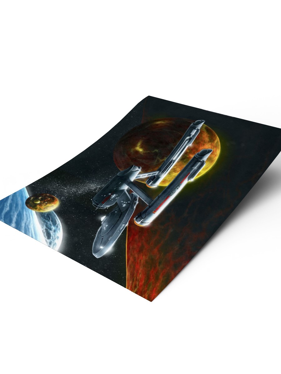 NCC1701 Poster, Çerçevesiz Tv Film Poster