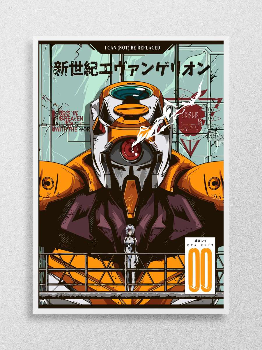 Neon genesis evangelion Anime Poster Çerçevesiz Yüksek Kalite Anime Duvar Poster