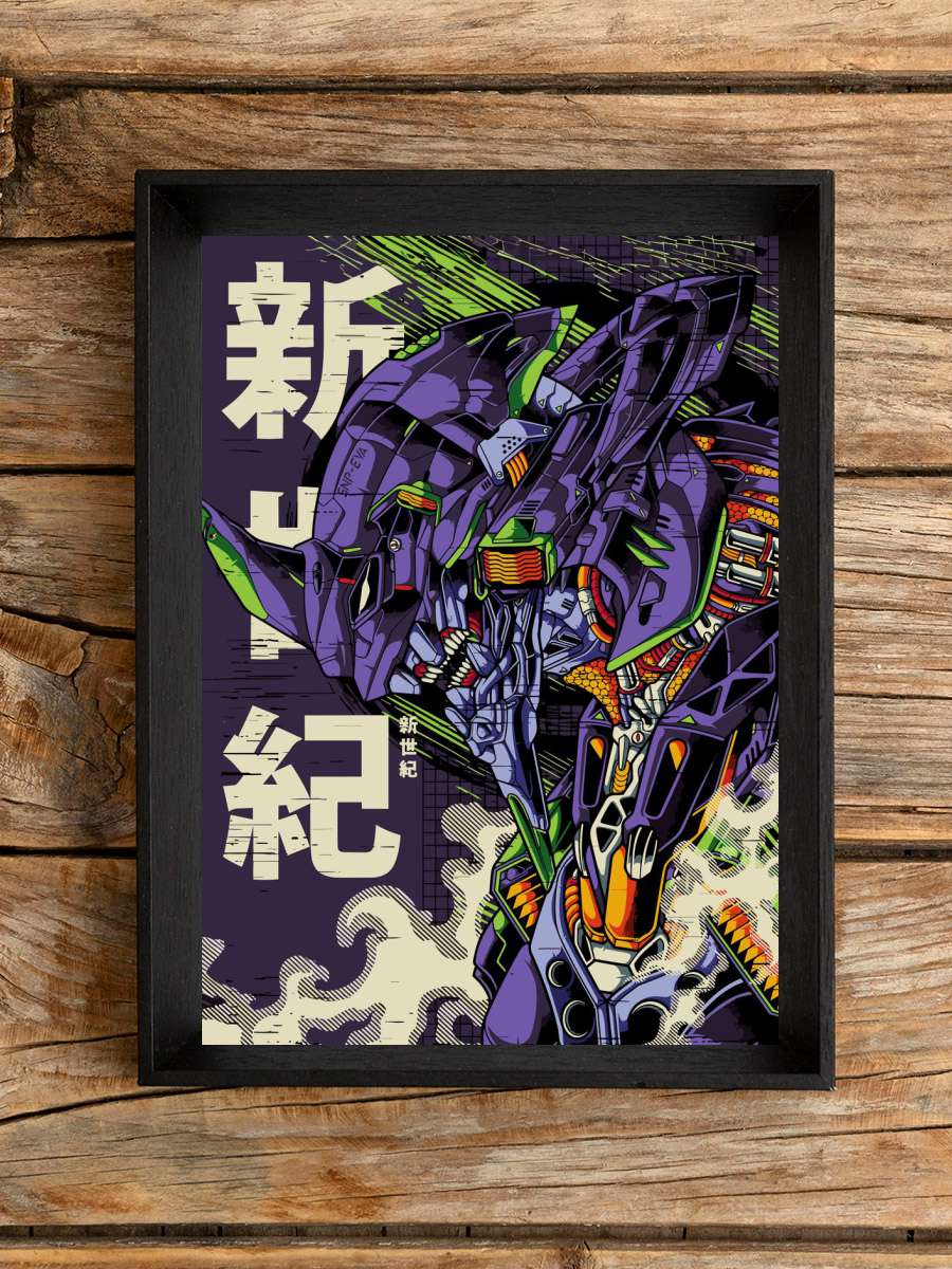 Neon Genesis Evangelion Anime Poster Çerçevesiz Yüksek Kalite Anime Duvar Poster