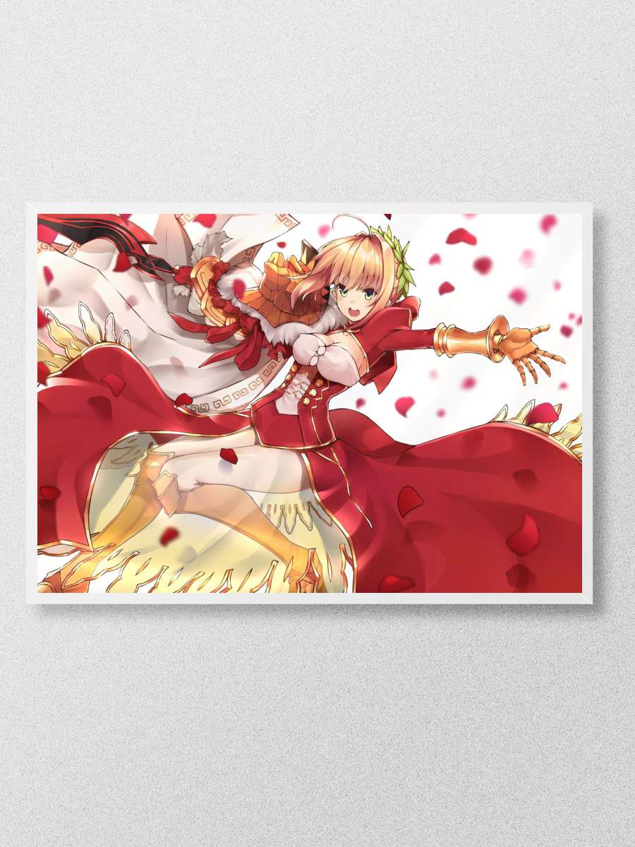 Nero Claudius Anime Poster Çerçevesiz Yüksek Kalite Anime Duvar Poster