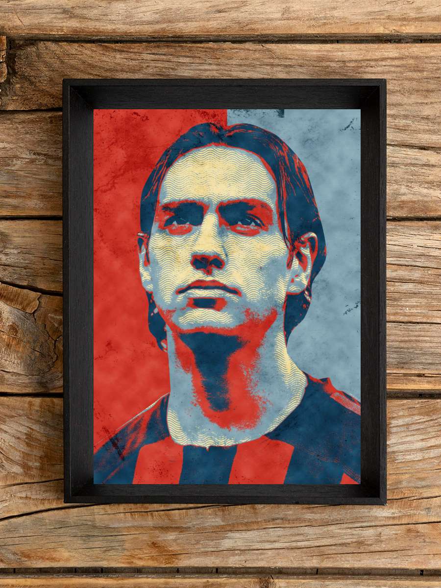 nesta Futbol Poster Çerçevesiz Yüksek Kalite Futbolcu Duvar Poster