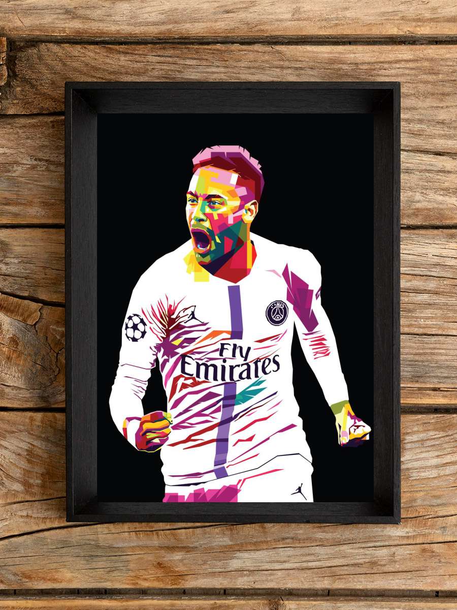 neymar Futbol Poster Çerçevesiz Yüksek Kalite Futbolcu Duvar Poster