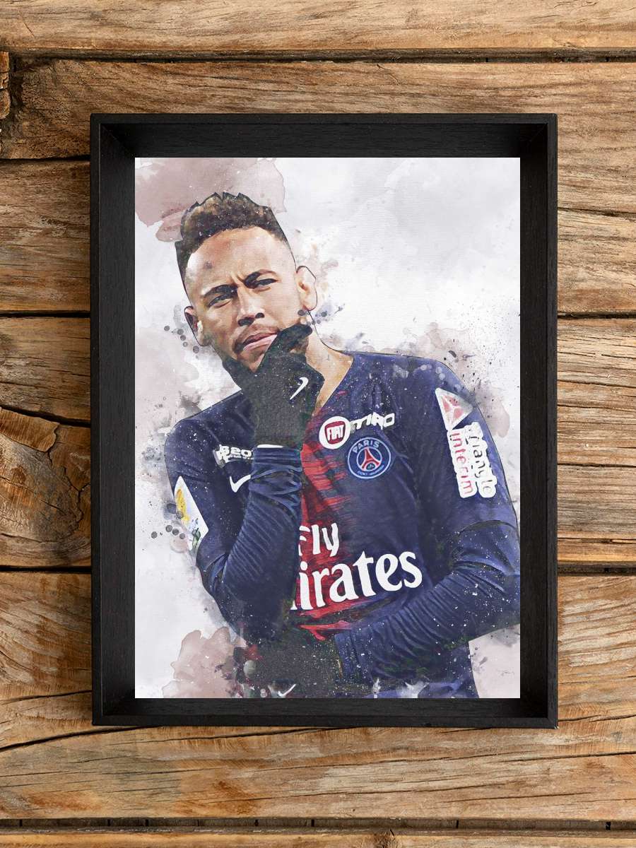 Neymar Futbol Poster Çerçevesiz Yüksek Kalite Futbolcu Duvar Poster