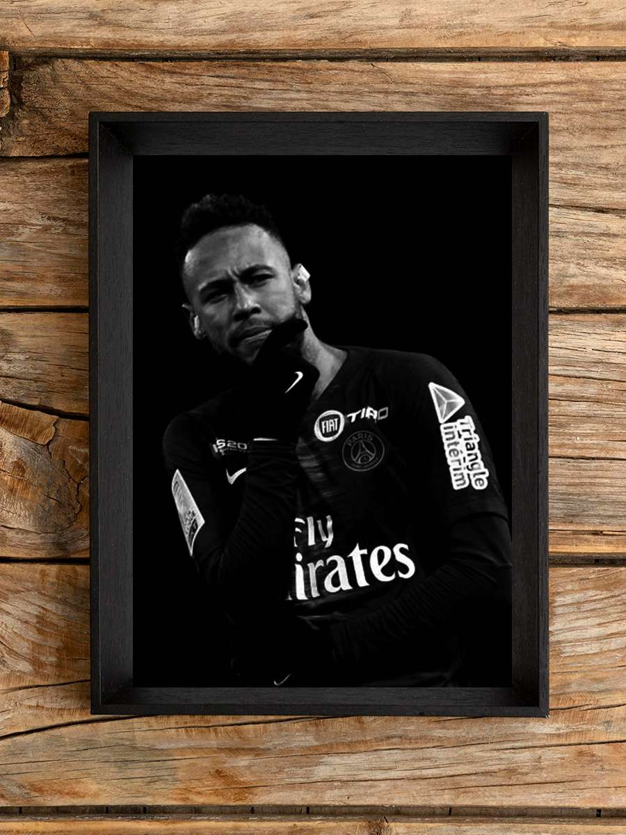 Neymar Futbol Poster Çerçevesiz Yüksek Kalite Futbolcu Duvar Poster
