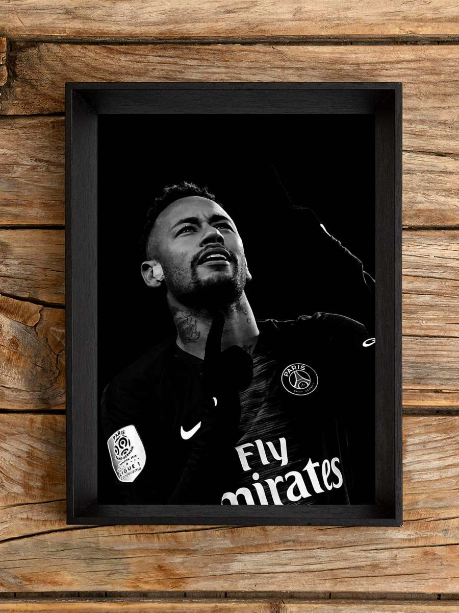 Neymar Futbol Poster Çerçevesiz Yüksek Kalite Futbolcu Duvar Poster
