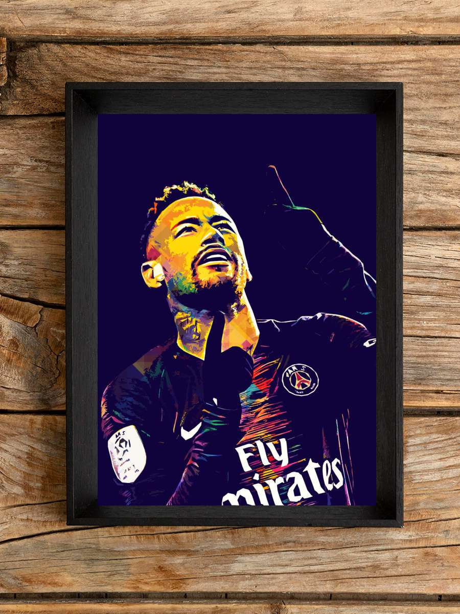 Neymar Futbol Poster Çerçevesiz Yüksek Kalite Futbolcu Duvar Poster