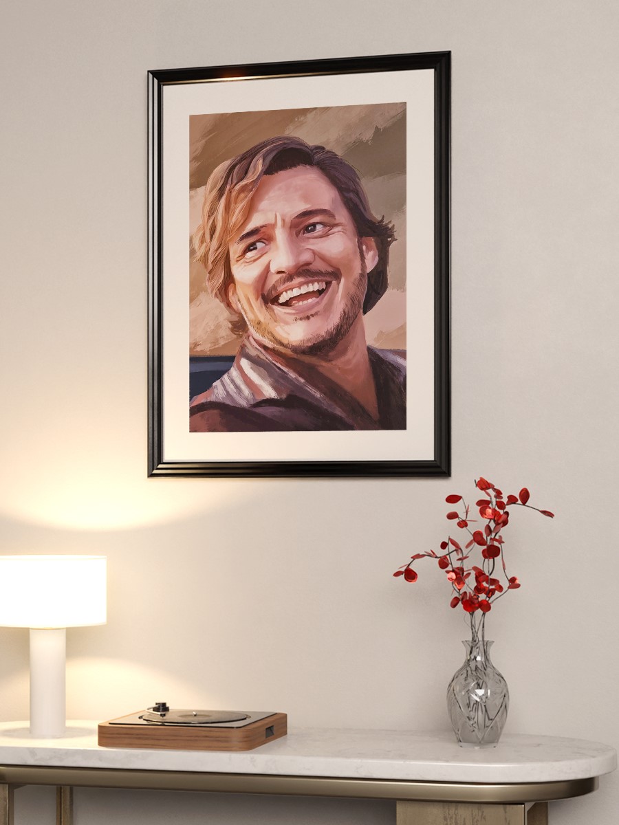 Nicolas Pedro Meme Part B Poster, Çerçevesiz Tv Film Poster