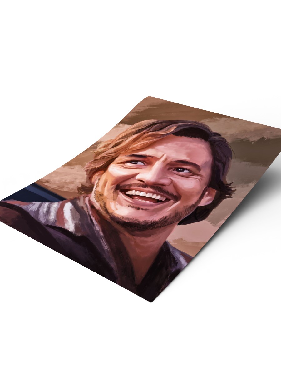 Nicolas Pedro Meme Part B Poster, Çerçevesiz Tv Film Poster