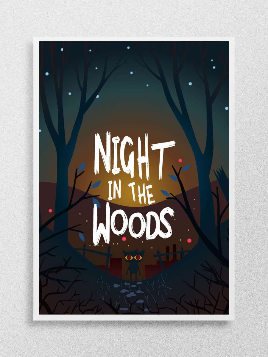 Night In The Woods Anime Poster Çerçevesiz Yüksek Kalite Anime Duvar Poster