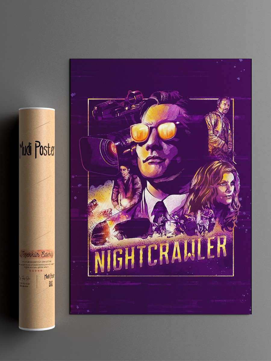 Nightcrawler Poster, Çerçevesiz Tv Film Poster