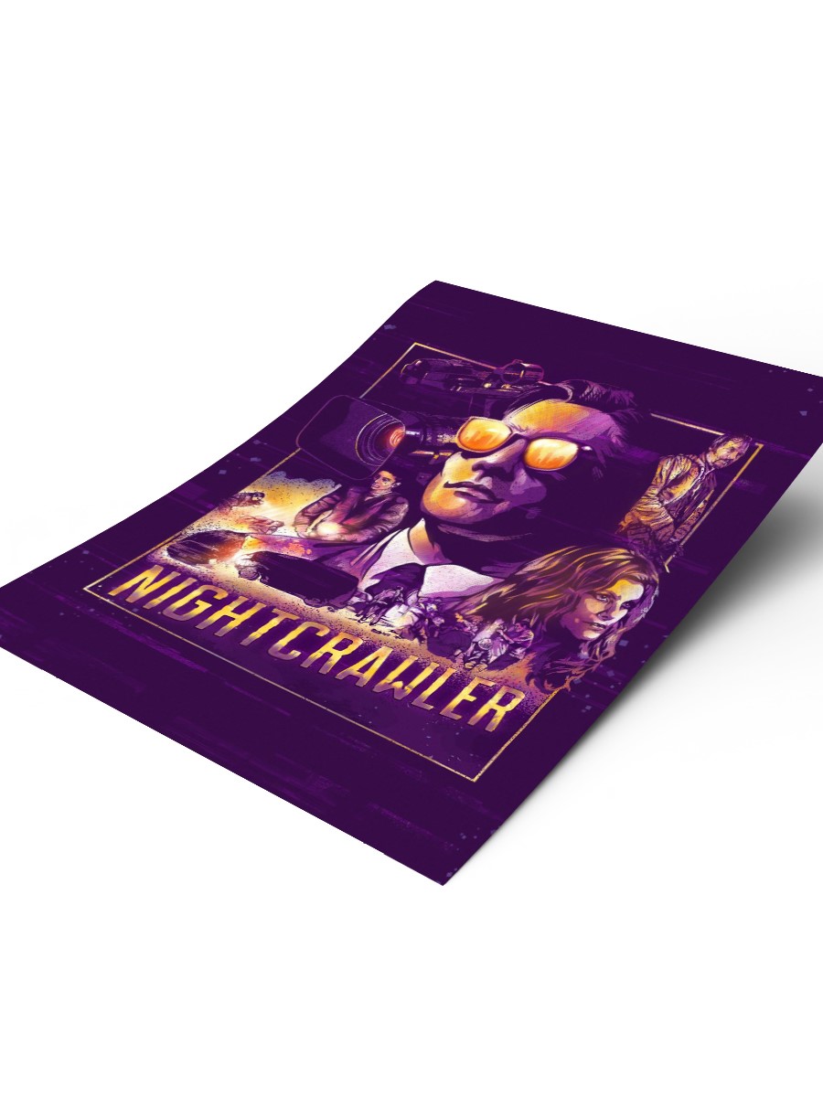 Nightcrawler Poster, Çerçevesiz Tv Film Poster