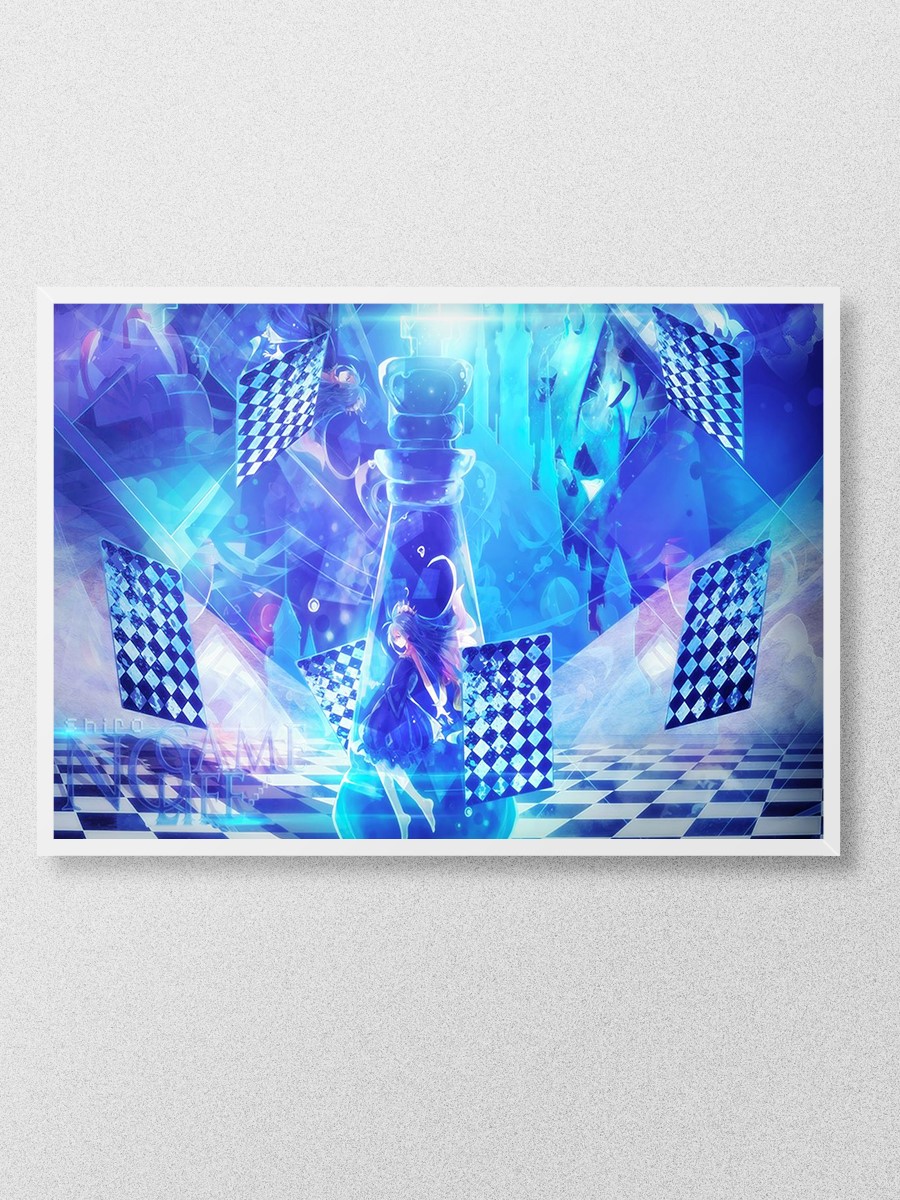 No Game No Life Anime Poster Çerçevesiz Yüksek Kalite Anime Duvar Poster