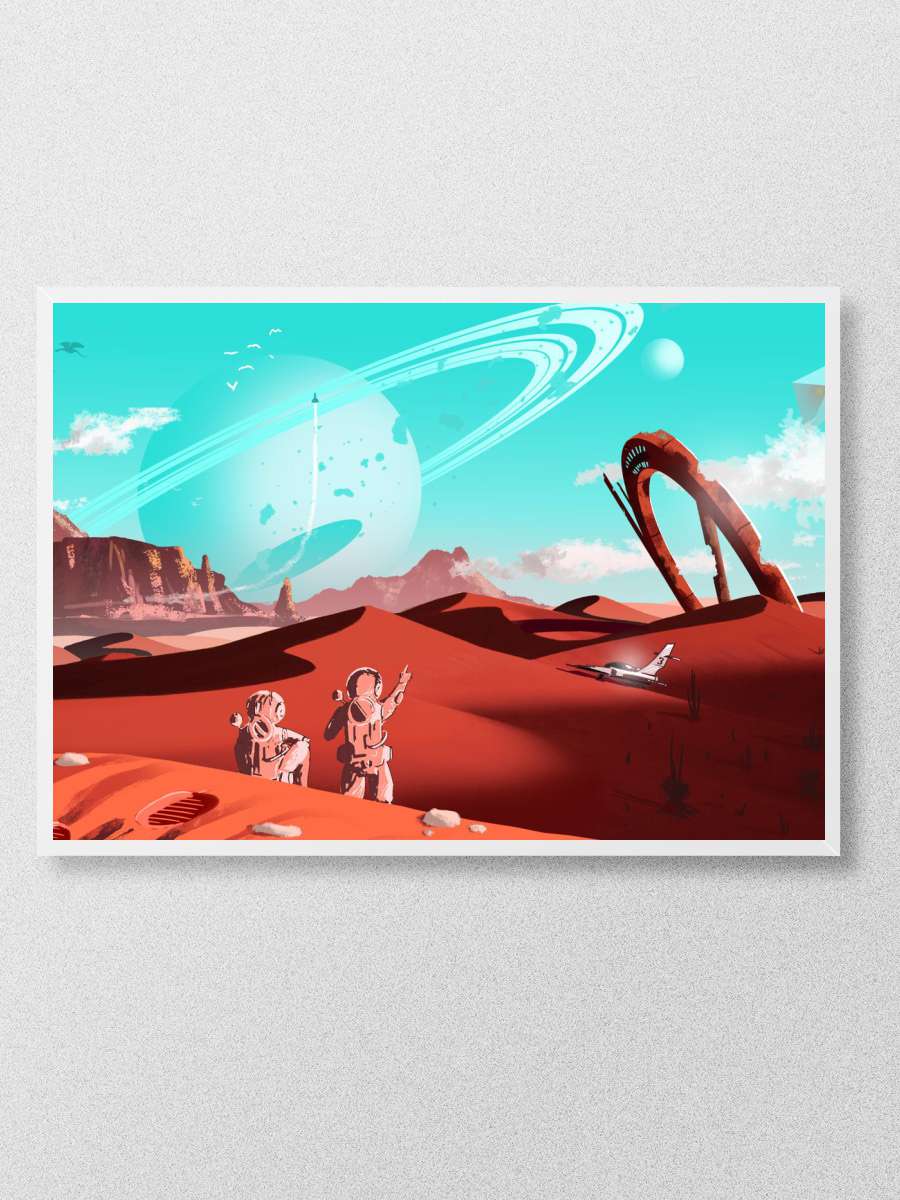 No Mans Sky Anime Poster Çerçevesiz Yüksek Kalite Anime Duvar Poster