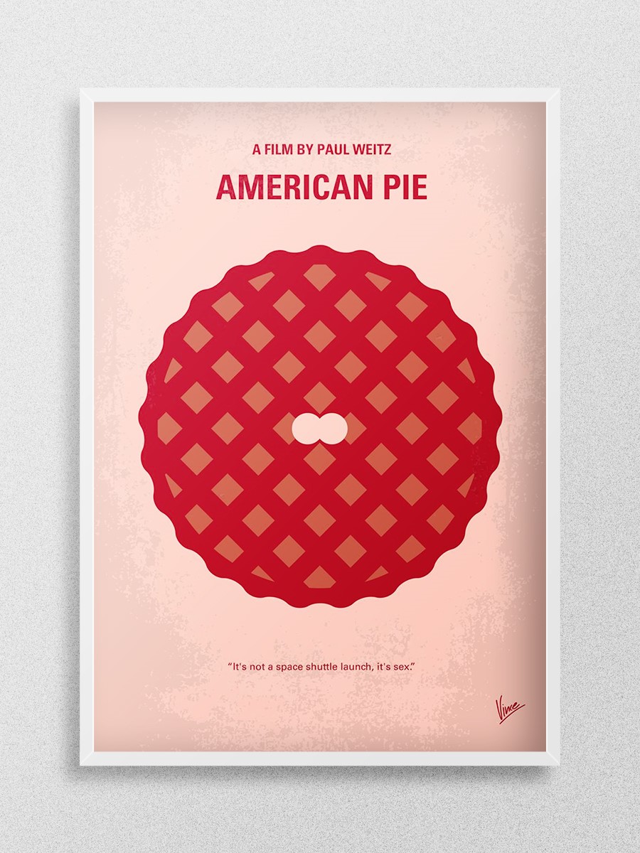 No262 My AMERICAN PIE Poster, Çerçevesiz Tv Film Poster
