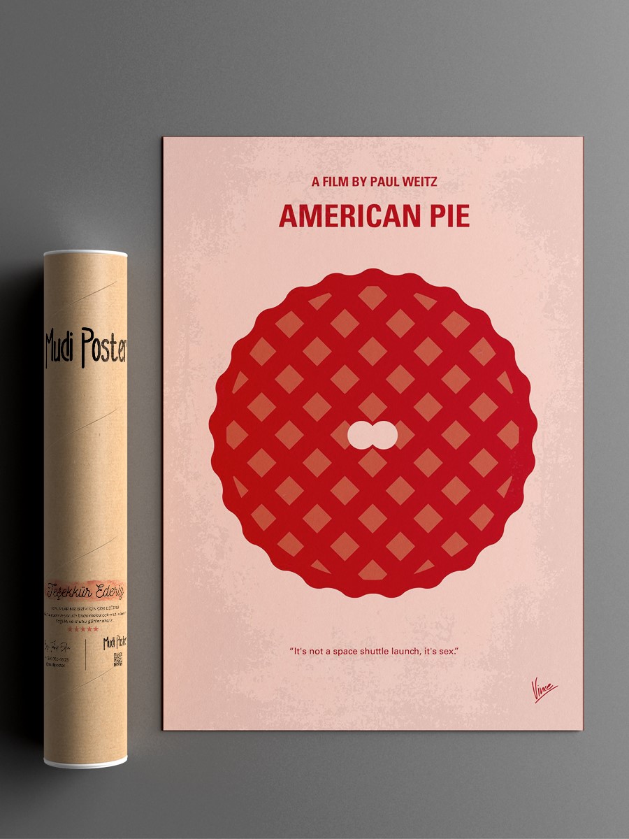 No262 My AMERICAN PIE Poster, Çerçevesiz Tv Film Poster