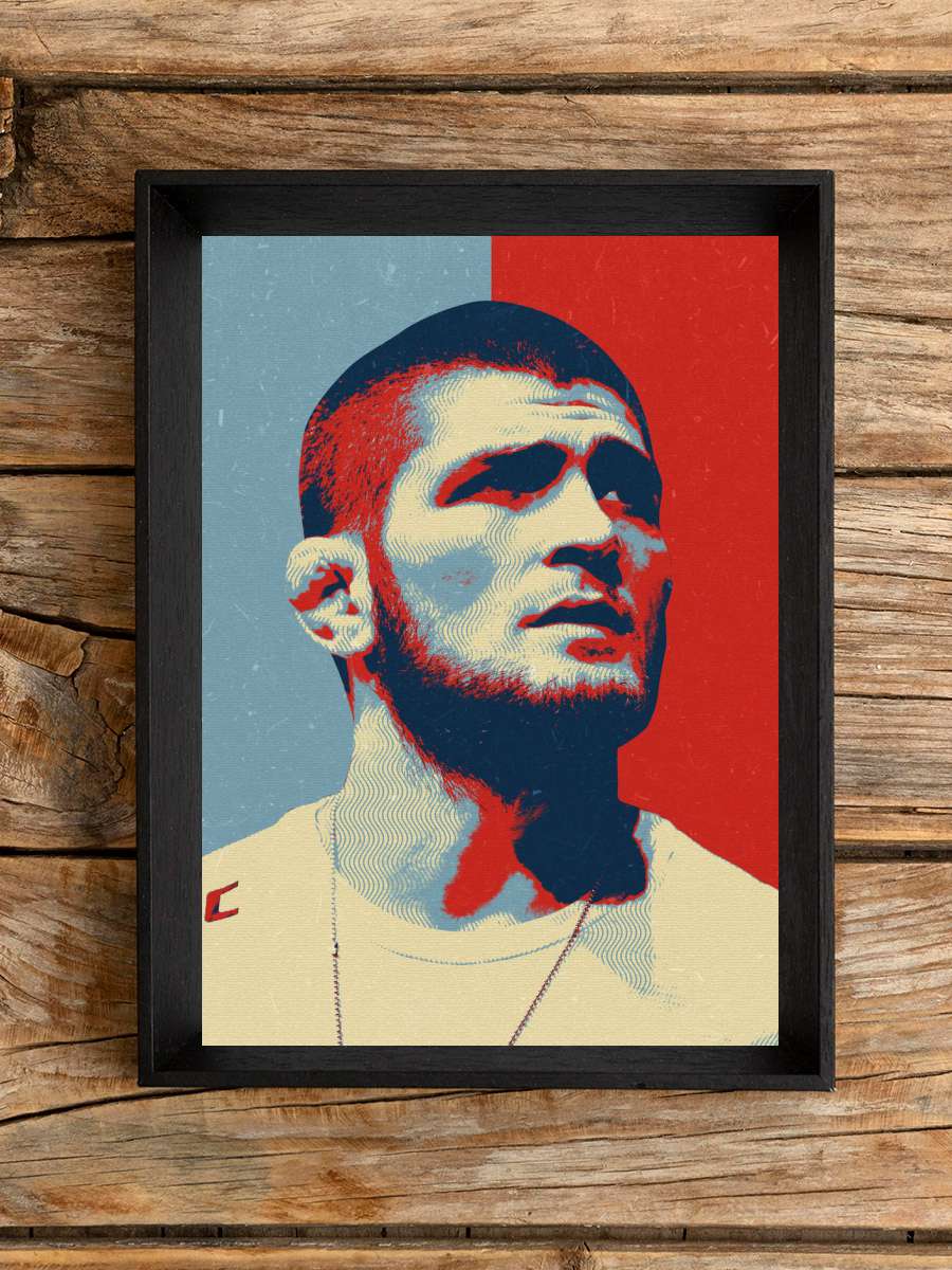 Nurmagomedov Futbol Poster Çerçevesiz Yüksek Kalite Futbolcu Duvar Poster
