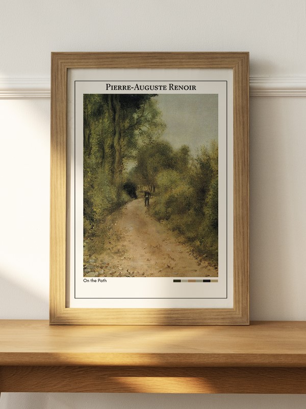 Pierre-Auguste Renoir On the Path Poster - En İyi Fiyatlarla