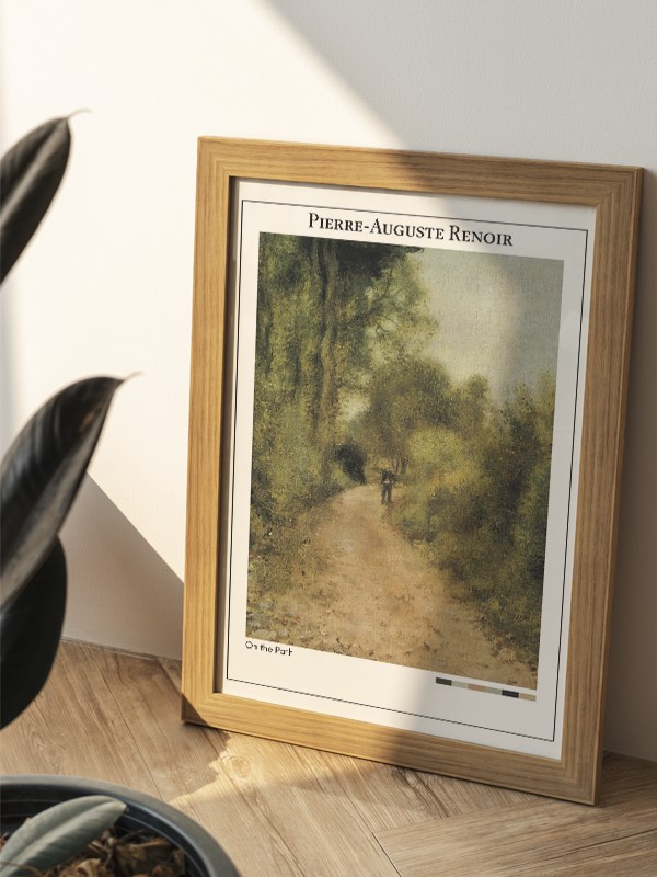 Pierre-Auguste Renoir On the Path Poster