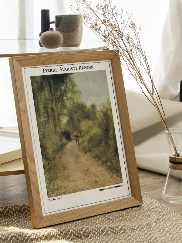 Pierre-Auguste Renoir On the Path Poster