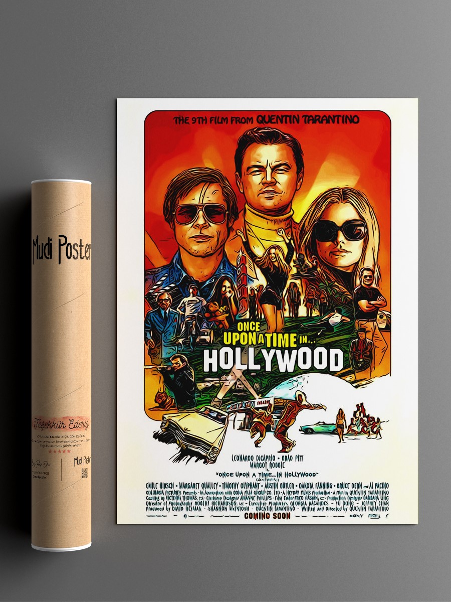 Once Upon A Time In Holly Poster, Çerçevesiz Tv Film Poster