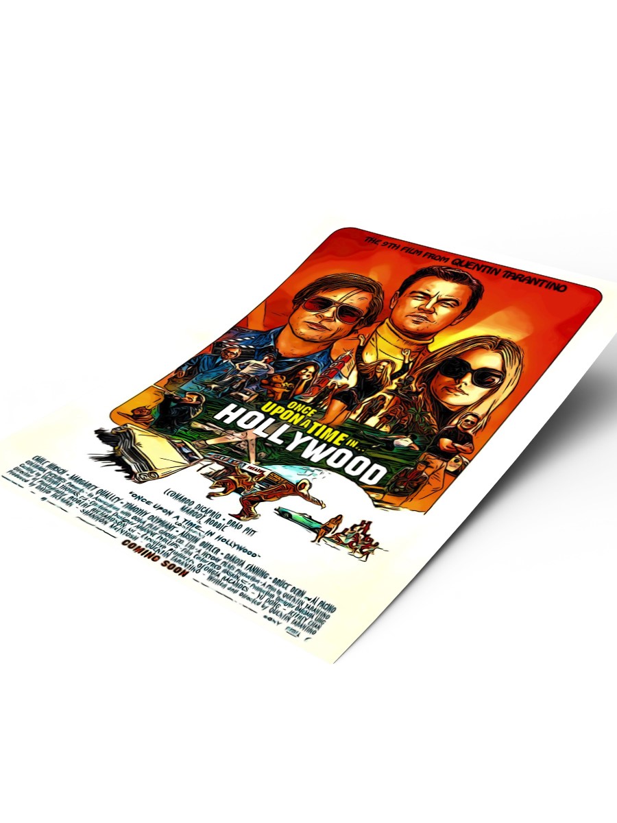 Once Upon A Time In Holly Poster, Çerçevesiz Tv Film Poster