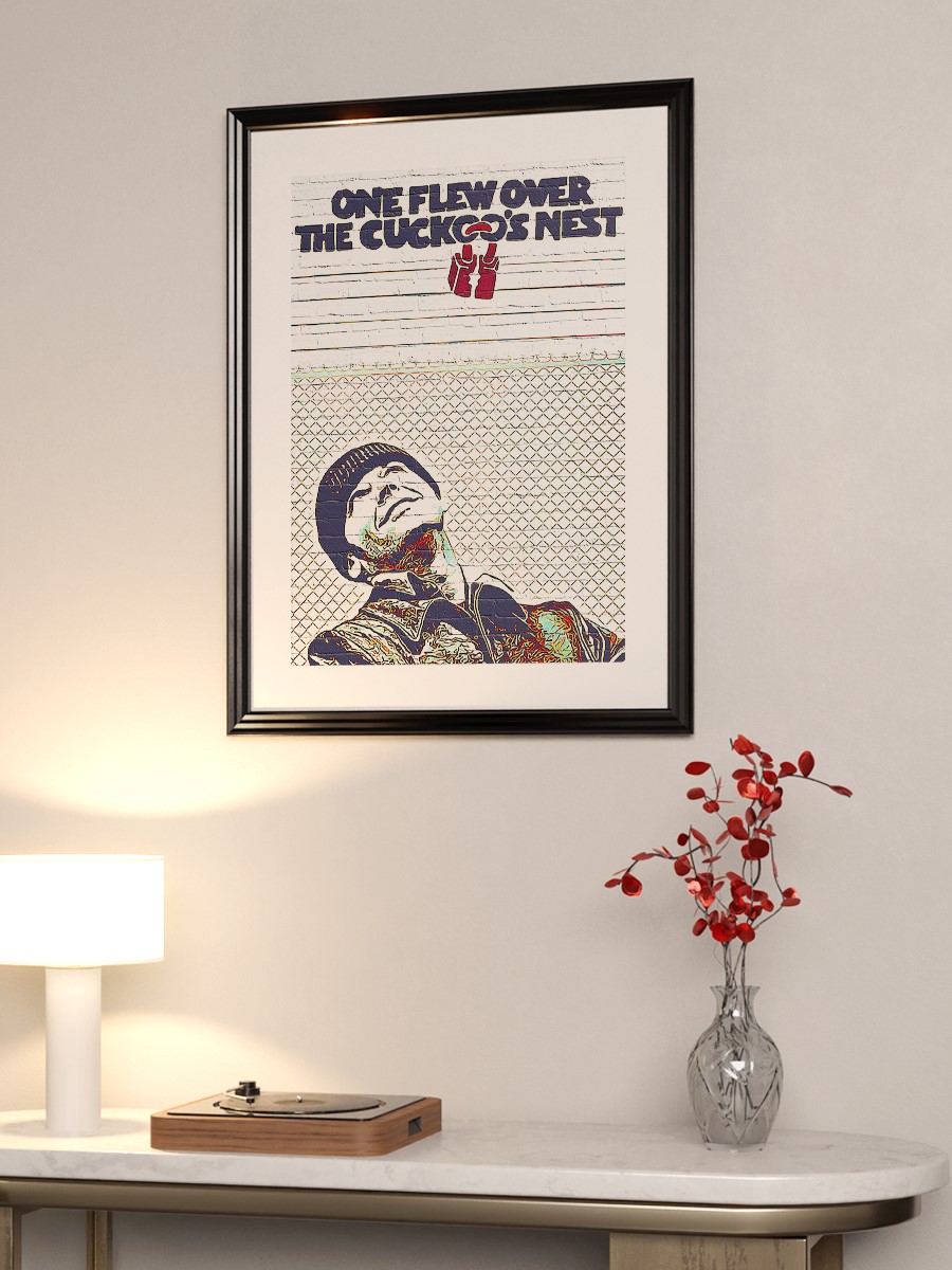 One Flew Over The Cuckoos  Poster, Çerçevesiz Tv Film Poster