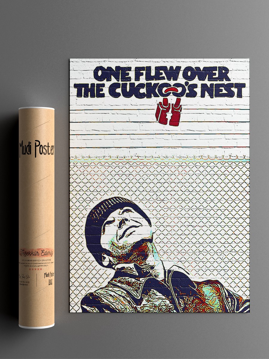One Flew Over The Cuckoos  Poster, Çerçevesiz Tv Film Poster