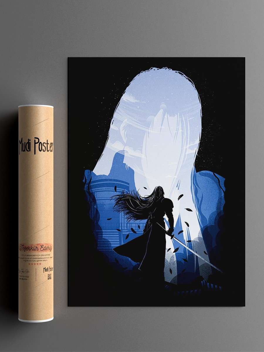 One Wing Angel Poster, Çerçevesiz Tv Film Poster