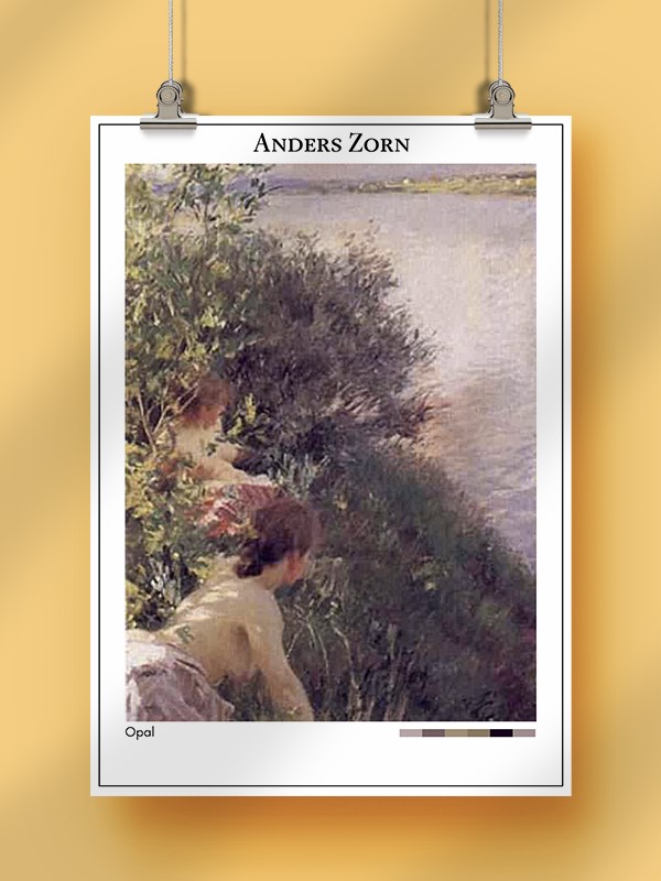 Anders Zorn Opal Poster