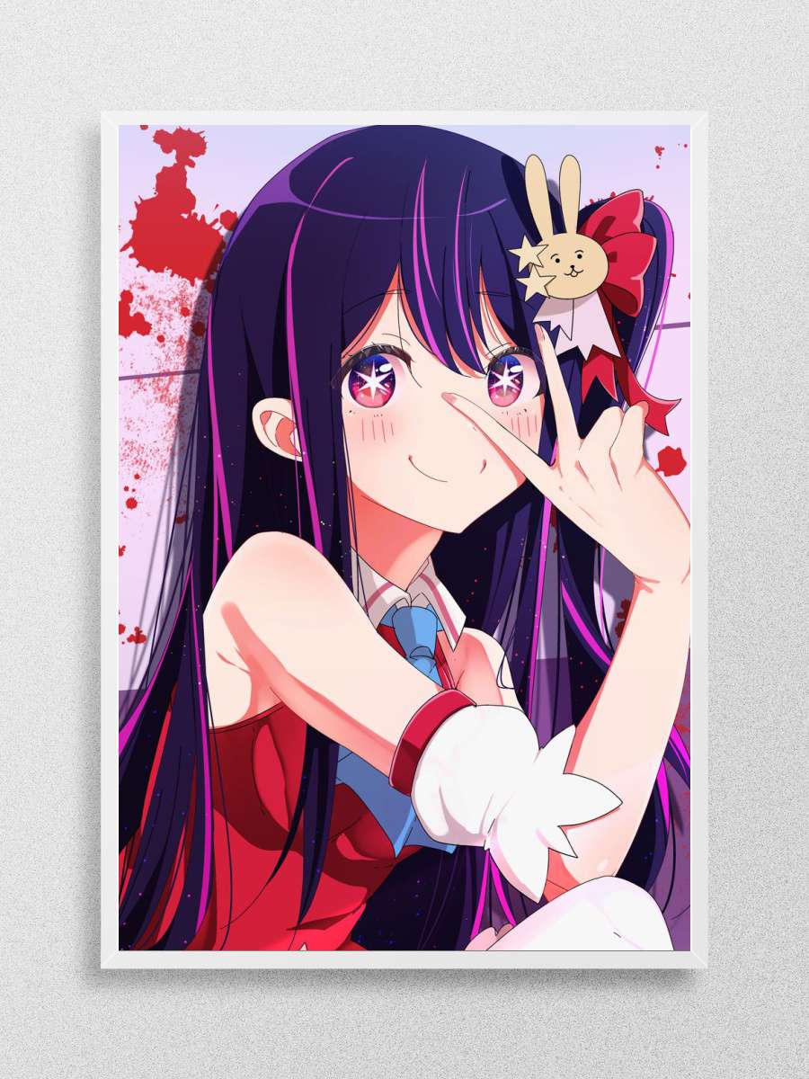 Oshi No ko Anime Anime Poster Çerçevesiz Yüksek Kalite Anime Duvar Poster