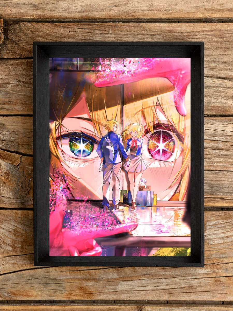 Oshi No Ko Anime Poster Çerçevesiz Yüksek Kalite Anime Duvar Poster